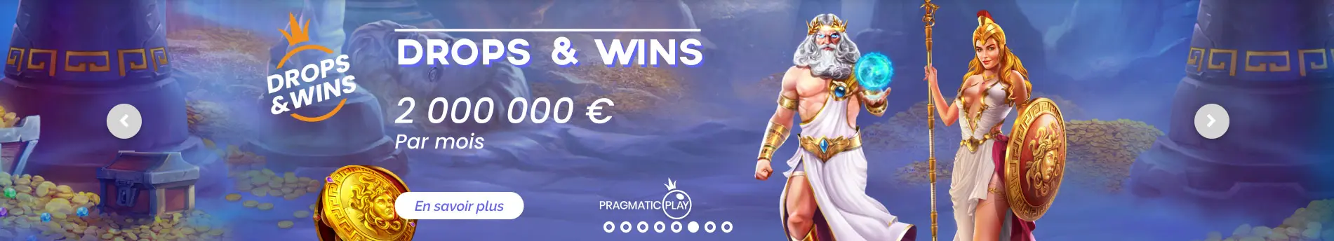 Drop and Wins CLUB PLAYER CASINO 