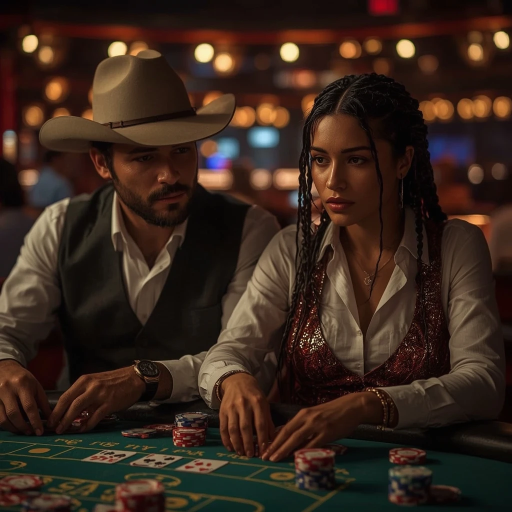 foto de dos jugadores de póker CLUB PLAYER CASINO