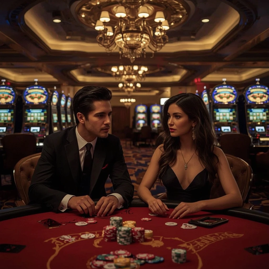 Dos jugadores de póker en CLUB PLAYER CASINO